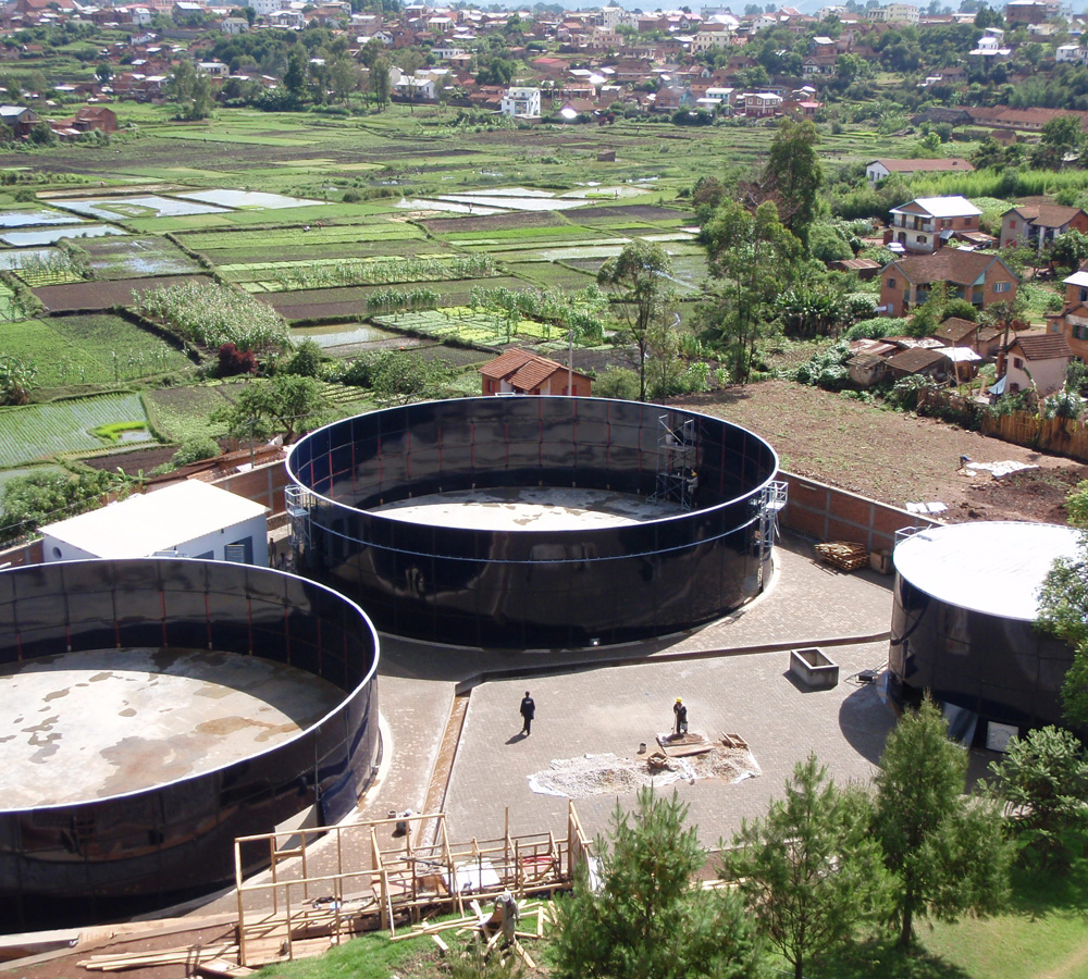 Glass fused to steel tank storage - Sotanks