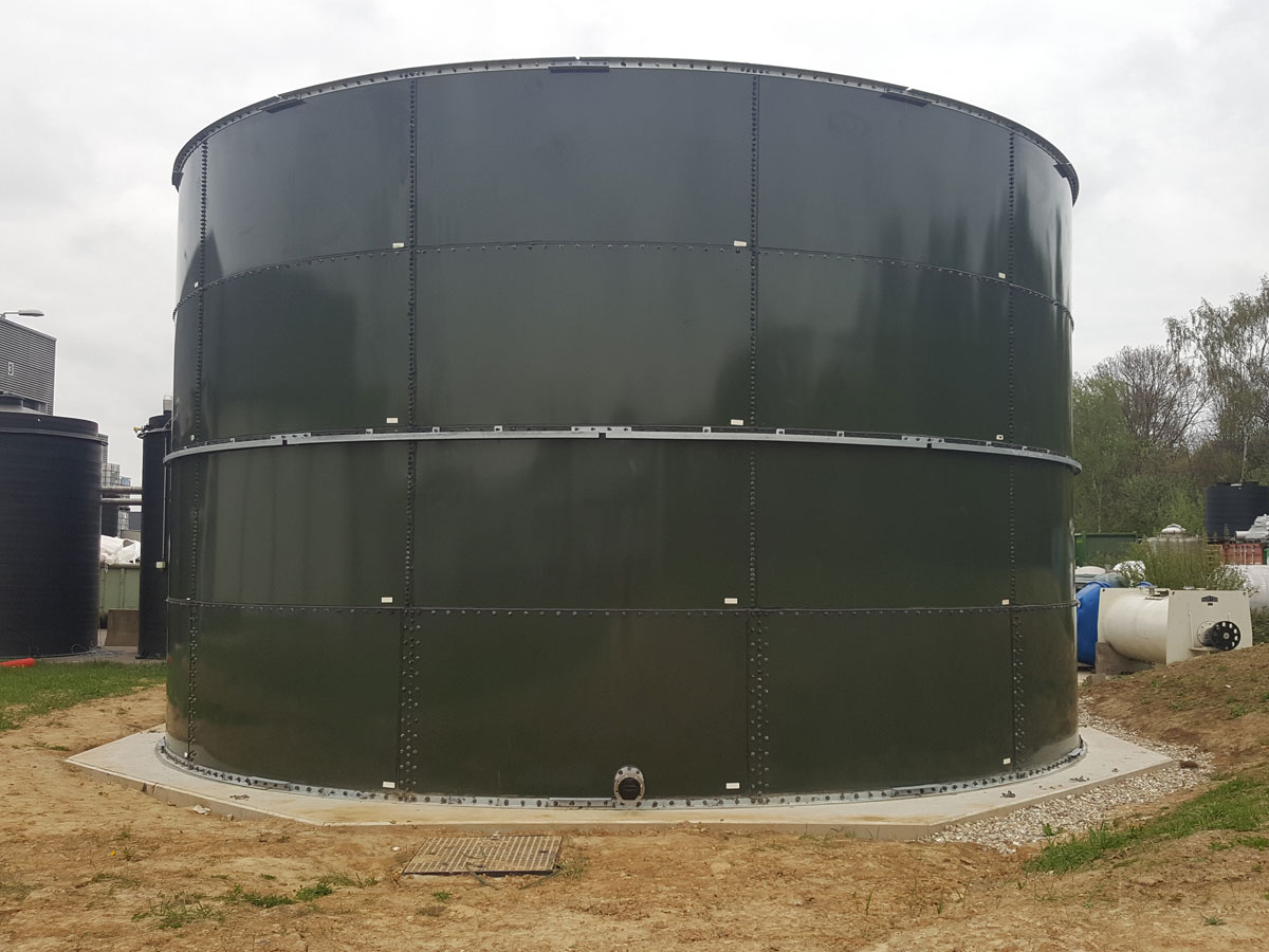 Glass coated steel tank - Storage tank