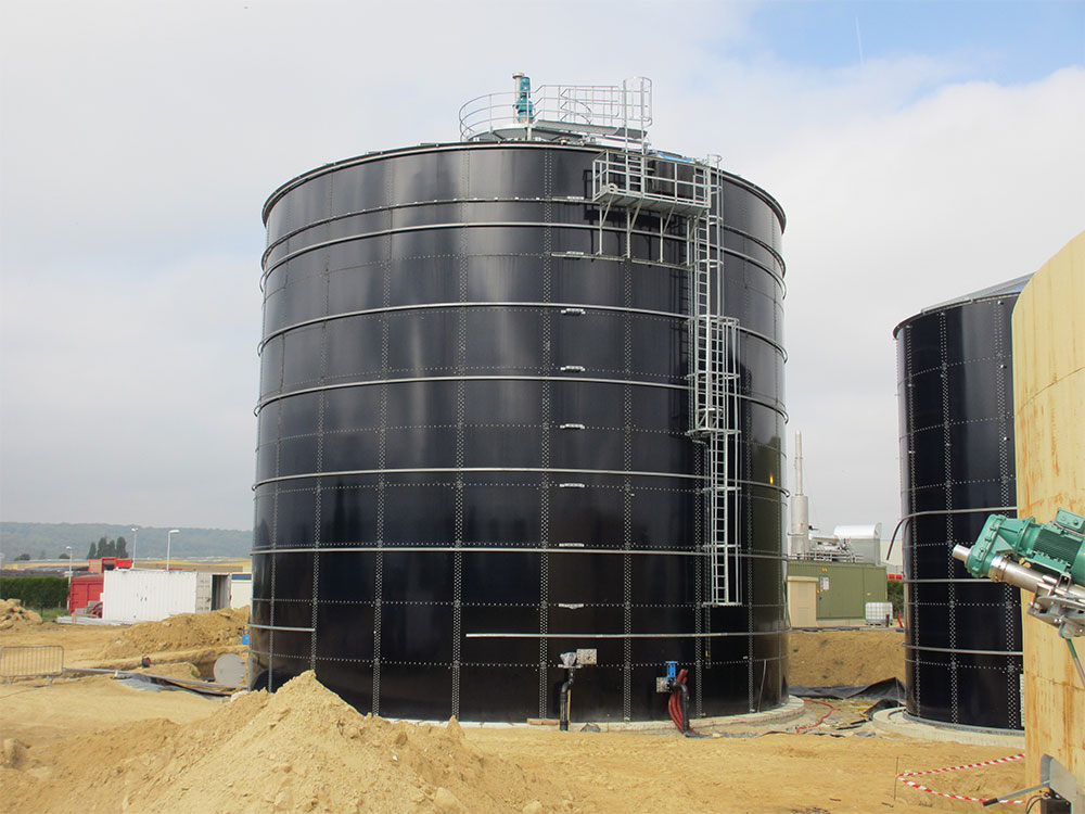 Biogas - Industrial storage tank