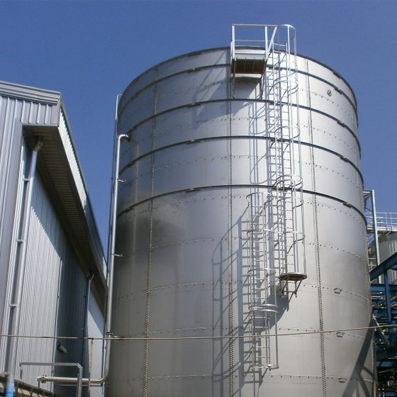 Stainless Steel tank for process water storage