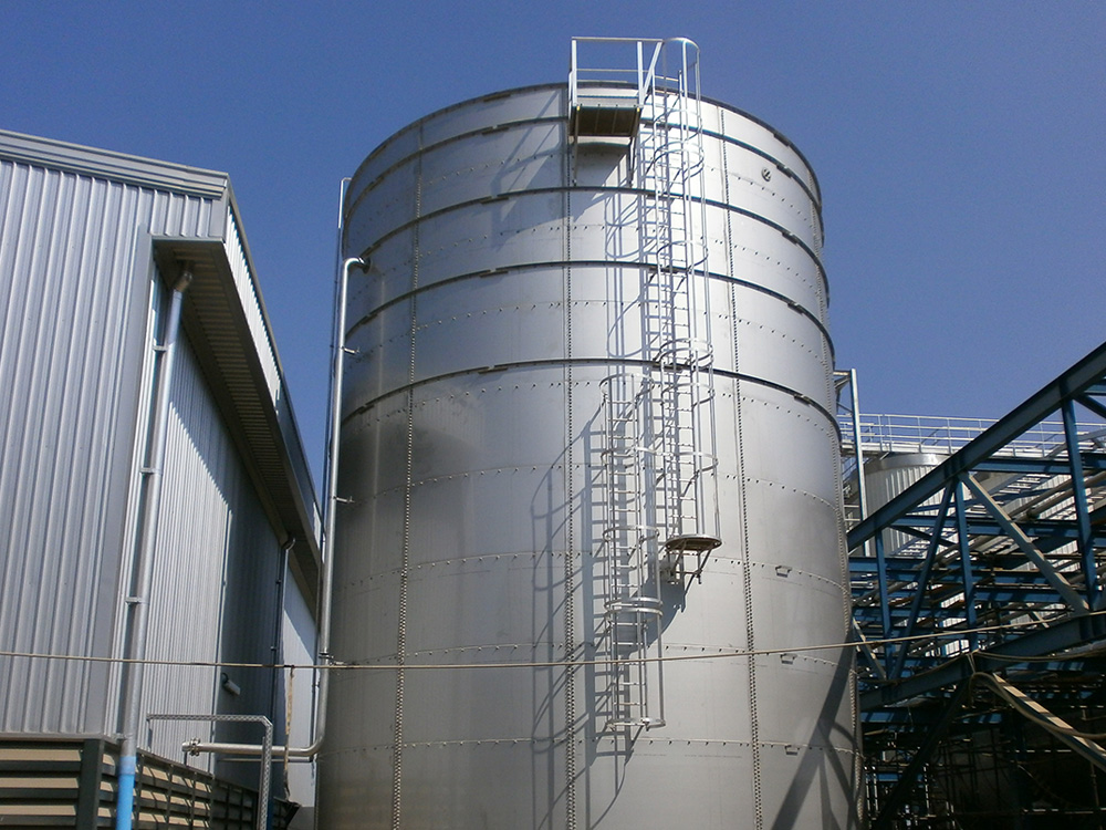 Stainless Steel tank for process water storage - Sotanks