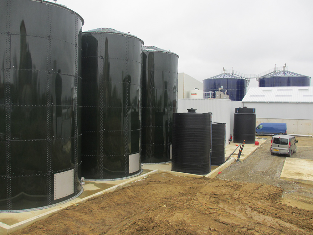 Anaerobic digestion - Sotanks , Biogas application bolted tanks